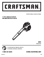 Preview for 1 page of Craftsman B215 Operator'S Manual