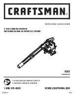 Preview for 1 page of Craftsman B235 Operator'S Manual