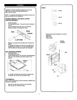 Preview for 4 page of Craftsman BACKWALL WITH METAL PEGBOARD Operator'S Manual