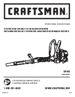 Craftsman BP410 Operator'S Manual preview