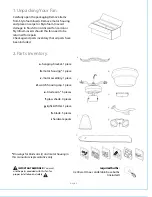 Preview for 3 page of Craftsman Brilliante BRC52 - 4 Light Installation Manual