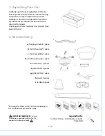 Предварительный просмотр 3 страницы Craftsman Brilliante BRC52 - 4 Light Installation Manual