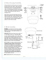 Preview for 6 page of Craftsman Brilliante BRC52 - 4 Light Installation Manual