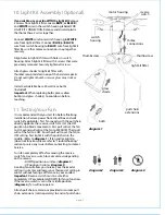 Предварительный просмотр 7 страницы Craftsman Brilliante BRC52 - 4 Light Installation Manual