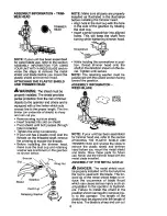 Предварительный просмотр 6 страницы Craftsman BRUSHWACKER 358.742470 Operator'S Manual