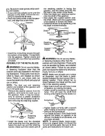 Предварительный просмотр 7 страницы Craftsman BRUSHWACKER 358.742470 Operator'S Manual