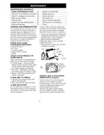 Предварительный просмотр 14 страницы Craftsman BRUSHWACKER 358.795020 Operator'S Manual