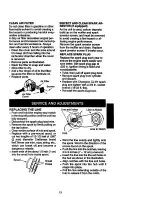 Предварительный просмотр 13 страницы Craftsman BRUSHWACKER 358.795050 Operator'S Manual