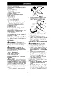 Предварительный просмотр 5 страницы Craftsman BRUSHWACKER 358.795180 Instruction Manual