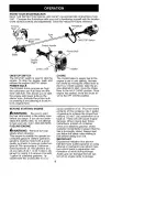 Preview for 9 page of Craftsman BRUSHWACKER 358.795200 Instruction Manual