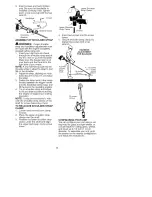 Предварительный просмотр 6 страницы Craftsman BRUSHWACKER 358.795810 Operator'S Manual