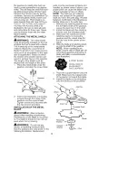 Предварительный просмотр 8 страницы Craftsman BRUSHWACKER 358.795810 Operator'S Manual