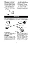 Предварительный просмотр 9 страницы Craftsman BRUSHWACKER 358.795810 Operator'S Manual