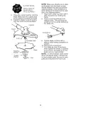 Предварительный просмотр 9 страницы Craftsman BRUSHWACKER 358.795820 Operator'S Manual