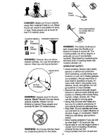 Предварительный просмотр 3 страницы Craftsman BRUSHWACKER 358.798461 Operator'S Manual