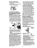 Предварительный просмотр 10 страницы Craftsman BRUSHWACKER 358.798461 Operator'S Manual