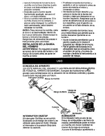 Предварительный просмотр 30 страницы Craftsman BRUSHWACKER 358.798461 Operator'S Manual