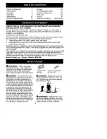 Preview for 2 page of Craftsman BRUSHWACKER C944.512561 Instruction Manual