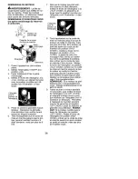 Preview for 34 page of Craftsman BRUSHWACKER C944.512561 Instruction Manual