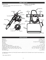 Предварительный просмотр 6 страницы Craftsman BV225 Operator'S Manual