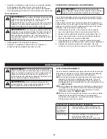 Preview for 32 page of Craftsman BV245 Operator'S Manual