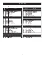 Preview for 27 page of Craftsman C459-36201 Operator'S Manual