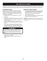 Preview for 20 page of Craftsman C459-52101 Operator'S Manual