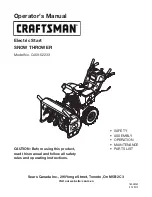 Craftsman C459-52233 Operator'S Manual preview