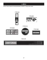 Предварительный просмотр 37 страницы Craftsman C459-52306 Operator'S Manual