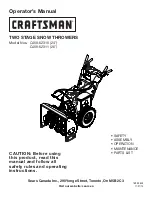 Craftsman C459-52310 Operator'S Manual preview