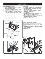 Предварительный просмотр 15 страницы Craftsman C459-527860 Operator'S Manual