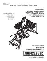 Предварительный просмотр 56 страницы Craftsman C459-527860 Operator'S Manual