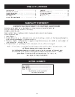 Preview for 3 page of Craftsman C459-52923 Operator'S Manual