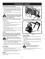 Предварительный просмотр 12 страницы Craftsman C459-52923 Operator'S Manual