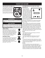 Предварительный просмотр 14 страницы Craftsman C459-60116 Operator'S Manual