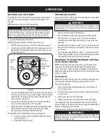 Предварительный просмотр 17 страницы Craftsman C459-60116 Operator'S Manual