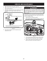 Предварительный просмотр 21 страницы Craftsman C459-60116 Operator'S Manual