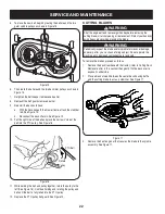 Предварительный просмотр 22 страницы Craftsman C459-60116 Operator'S Manual