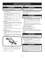 Предварительный просмотр 26 страницы Craftsman C459-60116 Operator'S Manual