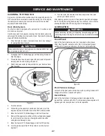 Предварительный просмотр 27 страницы Craftsman C459-60116 Operator'S Manual