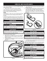 Предварительный просмотр 25 страницы Craftsman C459.60133 Operator'S Manual