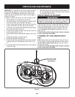 Предварительный просмотр 26 страницы Craftsman C459.60133 Operator'S Manual