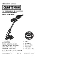 Preview for 1 page of Craftsman C935-51421 Instruction Manual