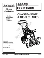 Preview for 71 page of Craftsman C950-52846-0 9.0 T.P. Owner'S Manual