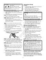 Предварительный просмотр 15 страницы Craftsman C950.679620 Operator'S Manual