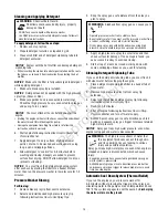 Preview for 14 page of Craftsman C950.679630 Operator'S Manual