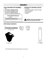 Предварительный просмотр 7 страницы Craftsman C950524312A Owner'S Manual