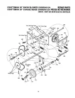 Предварительный просмотр 42 страницы Craftsman C950524312A Owner'S Manual