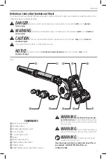 Предварительный просмотр 3 страницы Craftsman CMCBL0100 Instruction Manual