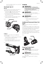 Предварительный просмотр 9 страницы Craftsman CMCBL0100 Instruction Manual